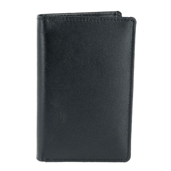 CTM Leather Bifold Badge Holder Wallet - Picture 1 of 4